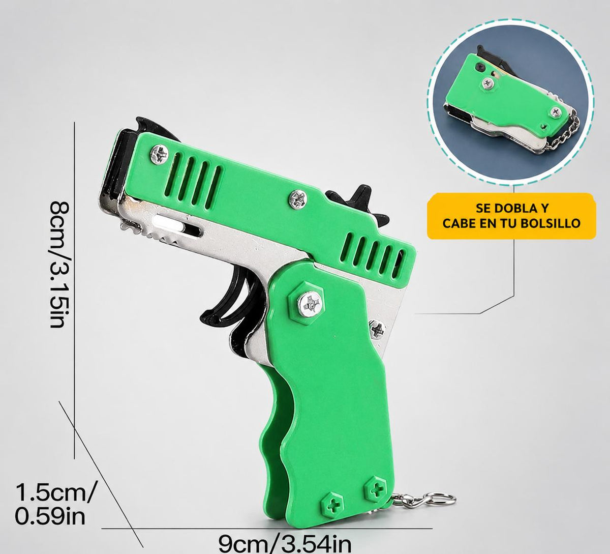 Mini Pistola Lanza Ligas